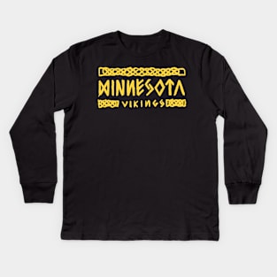 Minnesota Vikiiings 15 Kids Long Sleeve T-Shirt